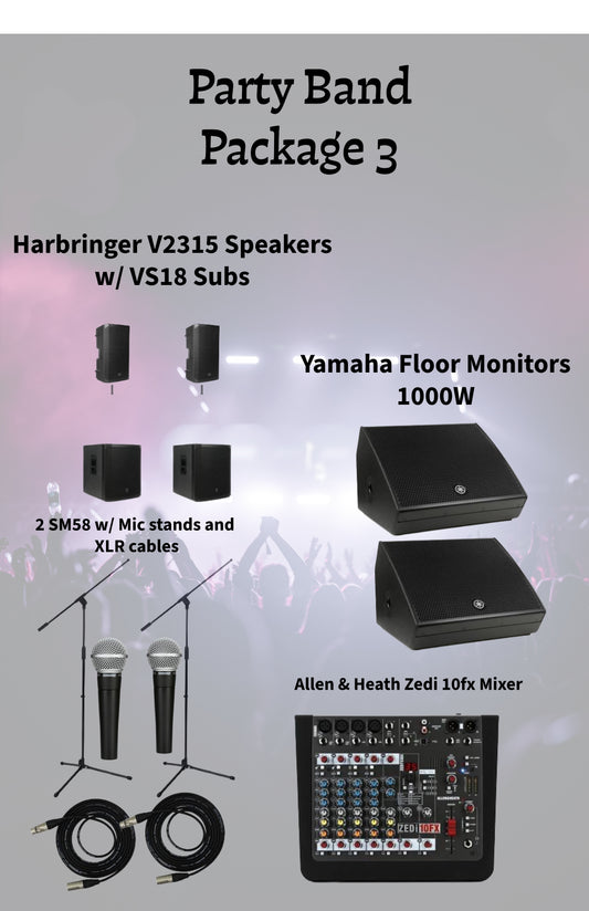 Party Band Package 3