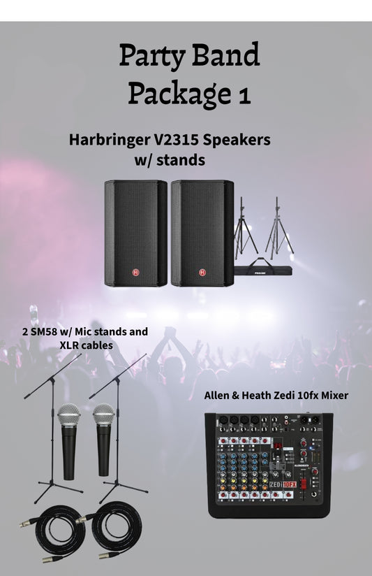 Party Band Package 1