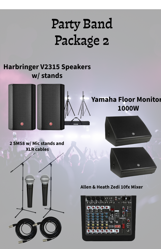 Party Band Package 2