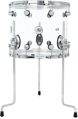 DW 12" by 14" Acrylic Floor Tom