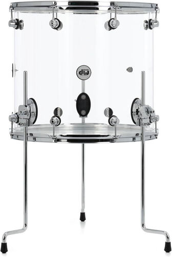 DW Acrylic 16' by 18" Floor Tom