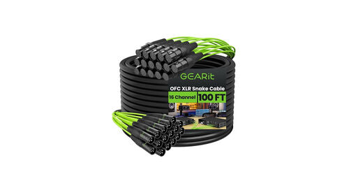 16 Channel 30' XLR Snake